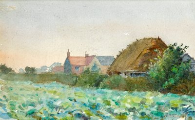 Crops in a Field by Walter Bonner Gash